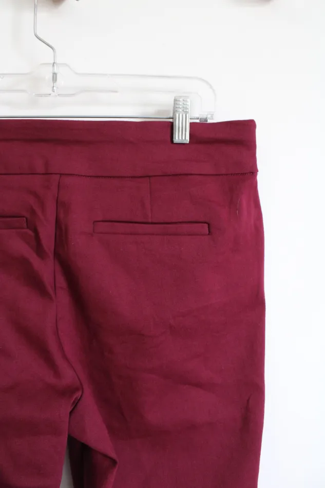 Croft Barrow Earrings Croft Barrow The Effortless Stretch Red Pants 12 Petite Short