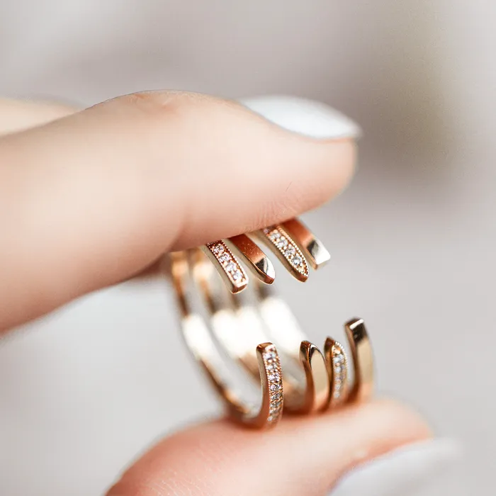 Earrings Diamond Square Cuff Earth Mined Consider Bridal Earrings Diamond Square Cuff Earth Mined Consider Bridal