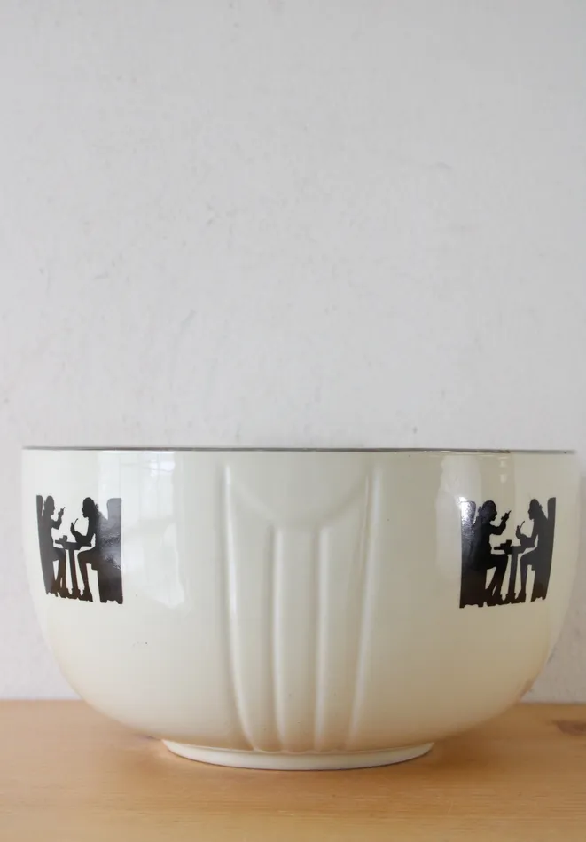 Hall Earrings Halls Superior Quality Kitchenware Tavern Silhouette Cream Ceramic Bowl 85