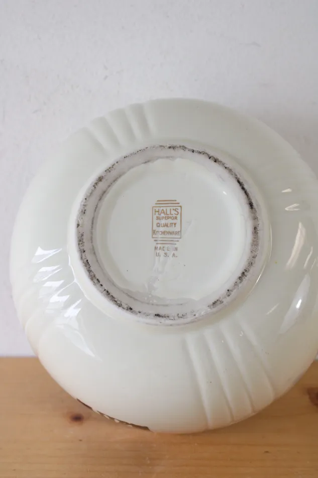 Hall Earrings Halls Superior Quality Kitchenware Tavern Silhouette Cream Ceramic Bowl 85