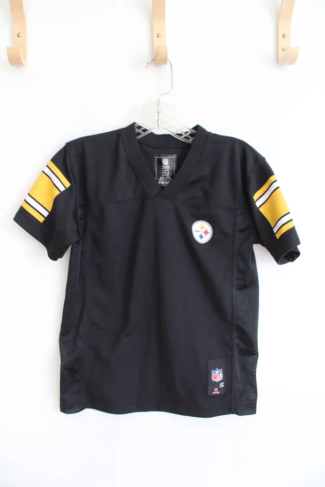 NFL Team Apparel Pittsburgh Steelers Shirt Youth SM 8 NFL Earrings