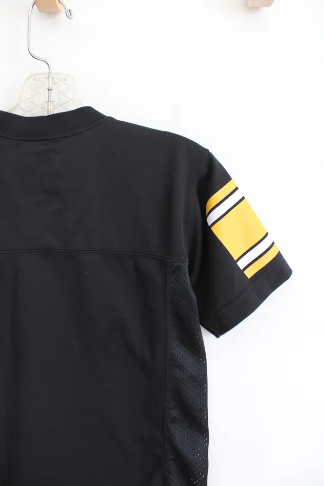 NFL Team Apparel Pittsburgh Steelers Shirt Youth SM 8 NFL Earrings