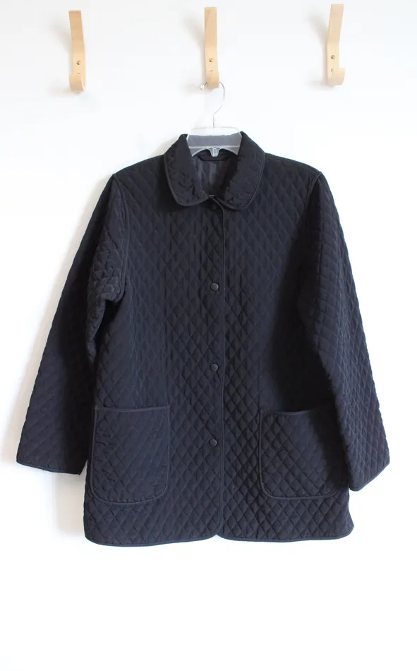 Regent Park Rings Regent Park Black Quilted Jacket M