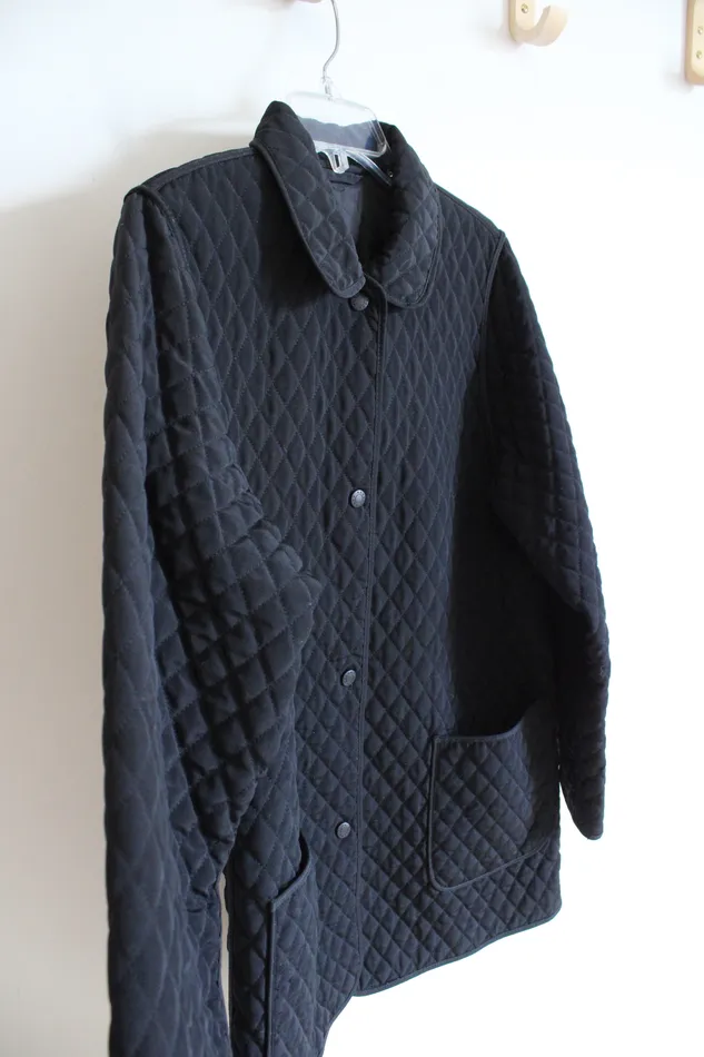 Regent Park Rings Regent Park Black Quilted Jacket M