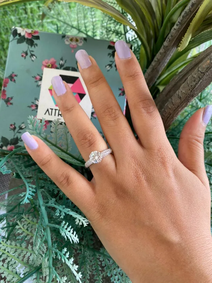 attrangi1 Rings Elevated Diamond Ring attrangi1 Rings Elevated Diamond Ring