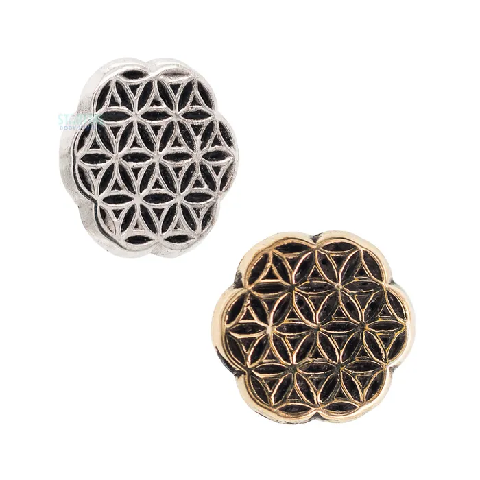 Earrings threadless Forty3 End in Gold Maya Jewelry