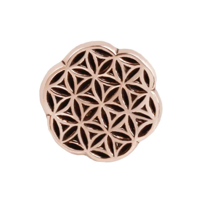 Earrings threadless Forty3 End in Gold Maya Jewelry