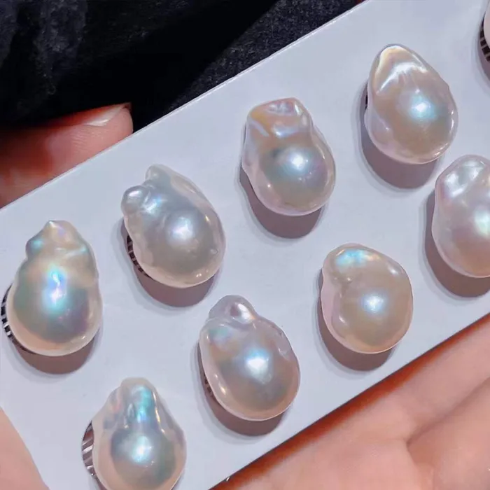 Earrings Pearly Lustre Baroque Freshwater Pearl WA00051