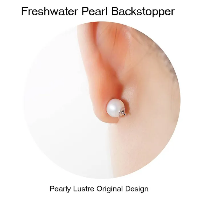 Earrings Pearly Lustre Elegant Freshwater Pearl Earrings WE00538