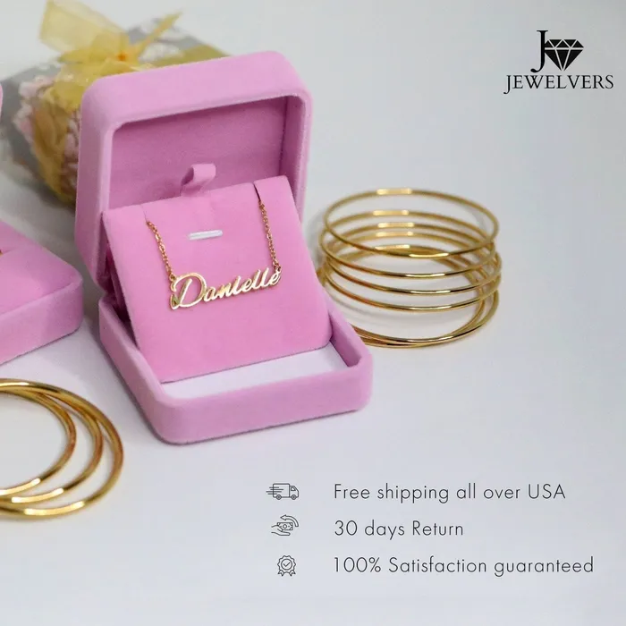 Jewelvers Necklaces 18K GoldFilled Figaro beaded Necklace Jewelvers Necklaces 18K GoldFilled Figaro beaded Necklace