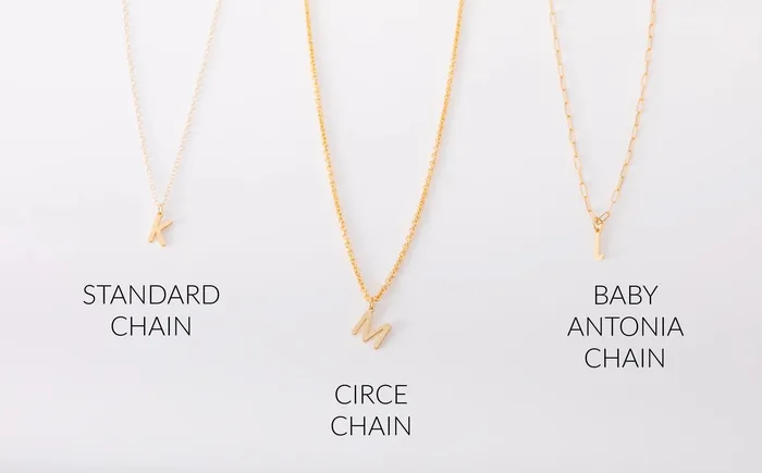 Mini Me Letter Necklace Hey June Necklaces