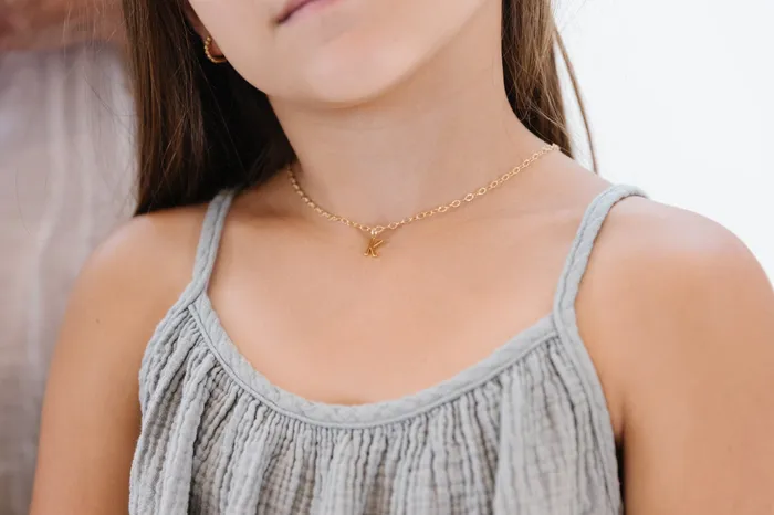 Mini Me Letter Necklace Hey June Necklaces