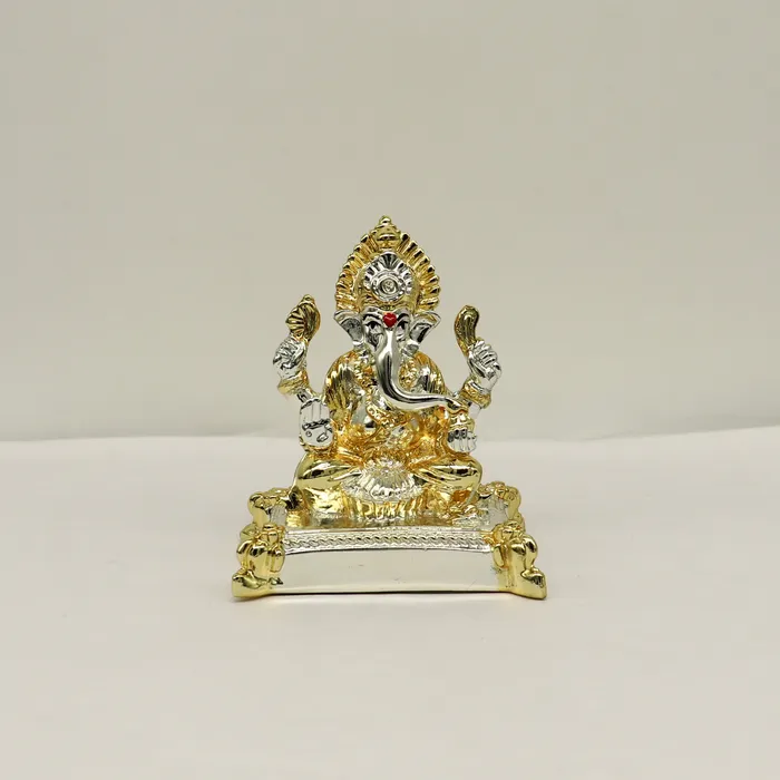 Rings TRIBAL ORNAMENTS Silver Ganesh Outside Silver Covering Inside Wax and Marble Lord Ganesha Silver Idol W1 Rings TRIBAL ORNAMENTS Silver Ganesh Outside Silver Covering Inside Wax and Marble Lord Ganesha Silver Idol W1