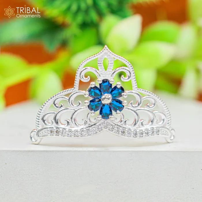 TRIBAL ORNAMENTS 925 sterling silver handmade lord baby Krishna Mukut amazing Laddu Gopala crawling Krishna crown head jewelry sm41 Rings TRIBAL ORNAMENTS 925 sterling silver handmade lord baby Krishna Mukut amazing Laddu Gopala crawling Krishna crown head jewelry sm41 Rings