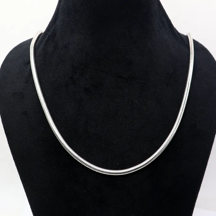 TRIBAL ORNAMENTS Necklaces 42 mm 20 to 30 long chain 925 sterling silver handmade snake chain pendant chain necklace chain silver trendy chain ch599 TRIBAL ORNAMENTS Necklaces 42 mm 20 to 30 long chain 925 sterling silver handmade snake chain pendant chain necklace chain silver trendy chain ch599