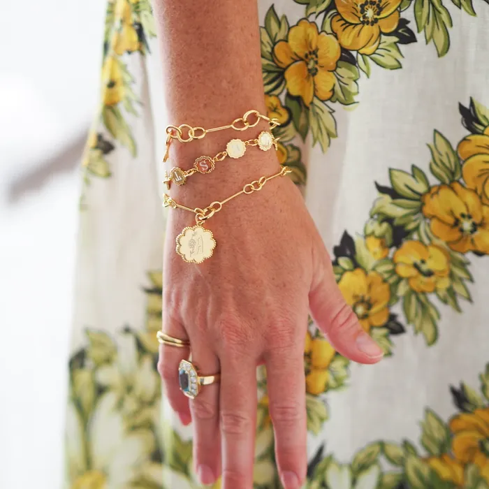 Bracelets Goldbug Collection Goldbug Petite Wishbone Bracelet
