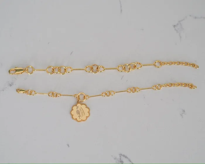 Bracelets Goldbug Collection Goldbug Petite Wishbone Bracelet