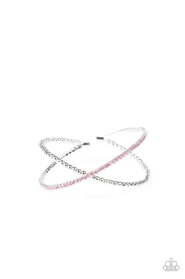 Bracelets Paparazzi Bracelet Chicly Crisscrossed Pink Paparazzi Jewelry Bracelets Paparazzi Bracelet Chicly Crisscrossed Pink Paparazzi Jewelry
