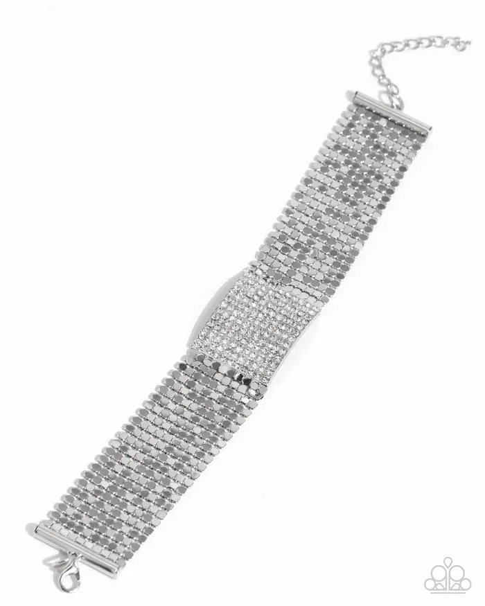 Bracelets Paparazzi Bracelet Disco Dame White Paparazzi Jewelry Bracelets Paparazzi Bracelet Disco Dame White Paparazzi Jewelry