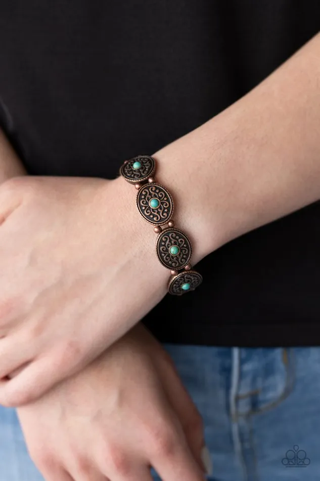 Bracelets Paparazzi Bracelet West Wishes Copper Paparazzi Jewelry