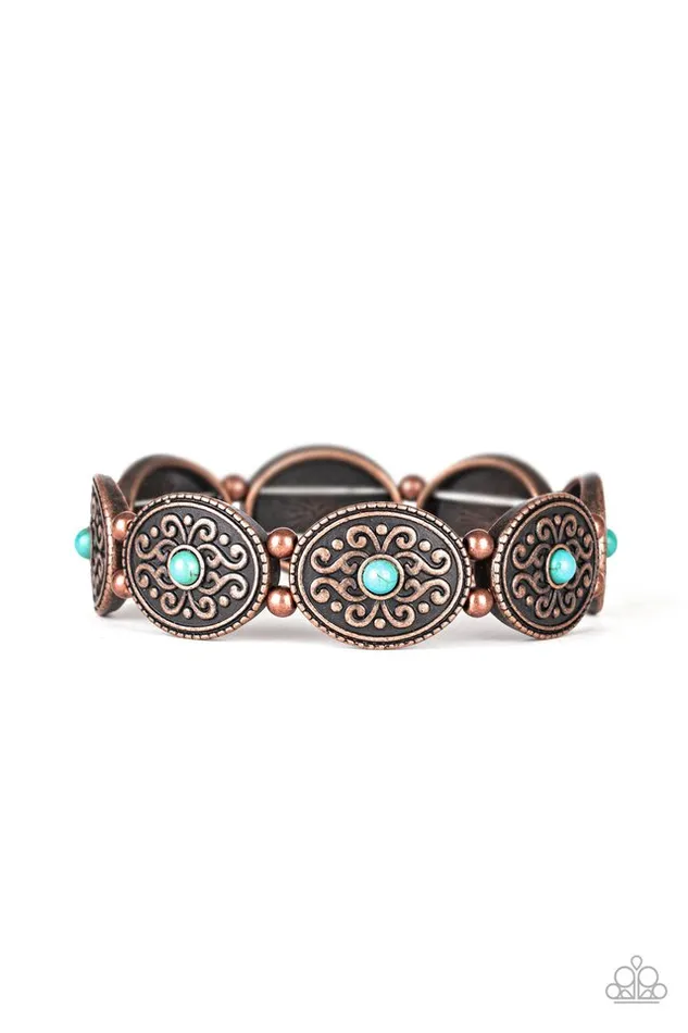 Bracelets Paparazzi Bracelet West Wishes Copper Paparazzi Jewelry