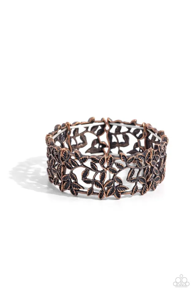 Bracelets Paparazzi Bracelet Whose VINE Is It Anyway Copper Paparazzi Jewelry Bracelets Paparazzi Bracelet Whose VINE Is It Anyway Copper Paparazzi Jewelry