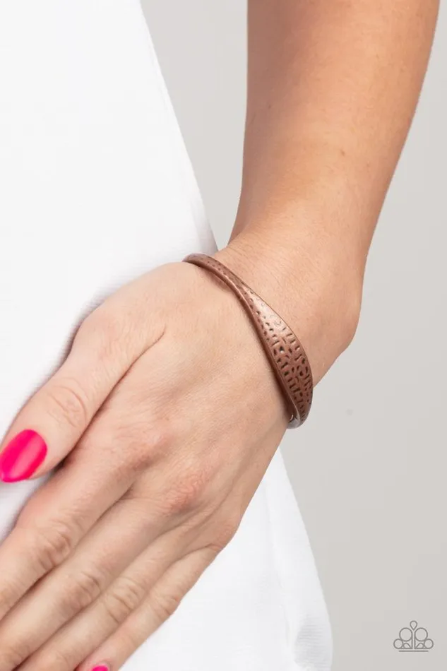 Bracelets Paparazzi Jewelry Paparazzi Bracelet Ancient Accolade Copper
