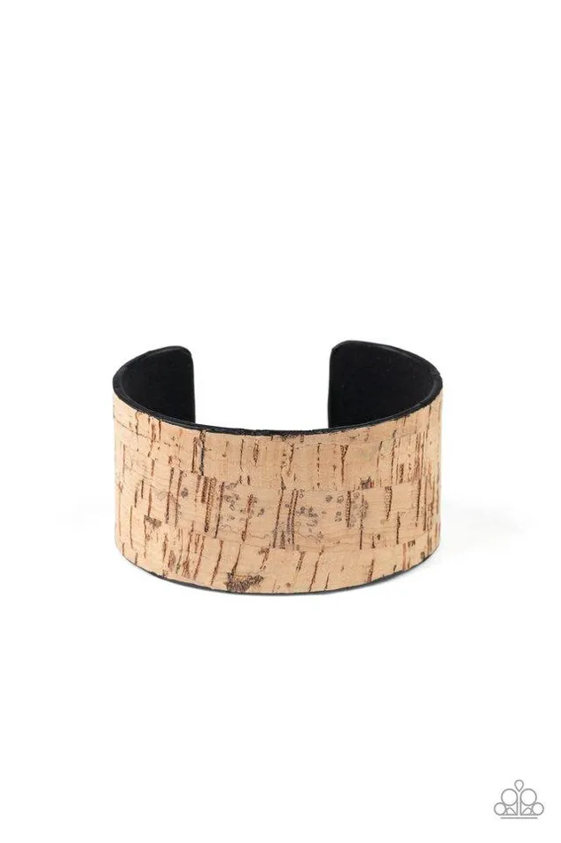 Bracelets Paparazzi Jewelry Paparazzi Bracelet Cork Couture Brown