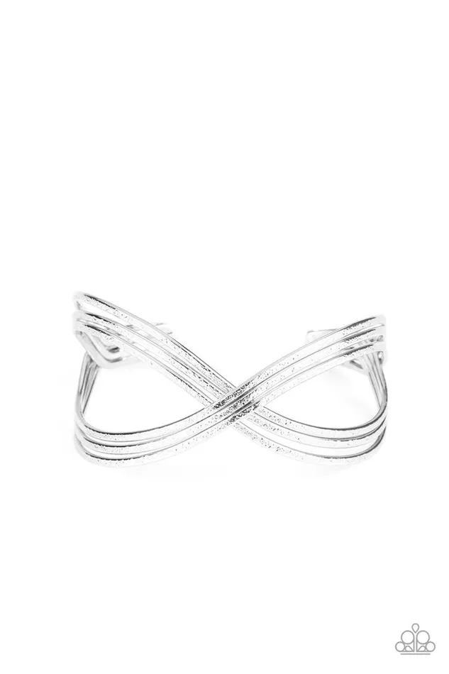 Bracelets Paparazzi Jewelry Paparazzi Bracelet Infinitely Iridescent Silver Bracelets Paparazzi Jewelry Paparazzi Bracelet Infinitely Iridescent Silver