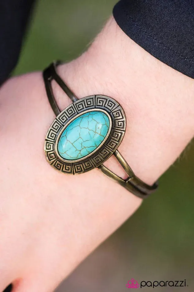 Bracelets Paparazzi Jewelry Paparazzi Bracelet Mayan Muse Blue