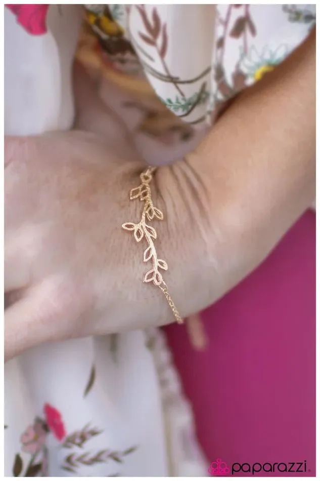 Bracelets Paparazzi Jewelry Paparazzi Bracelet Timber Gold