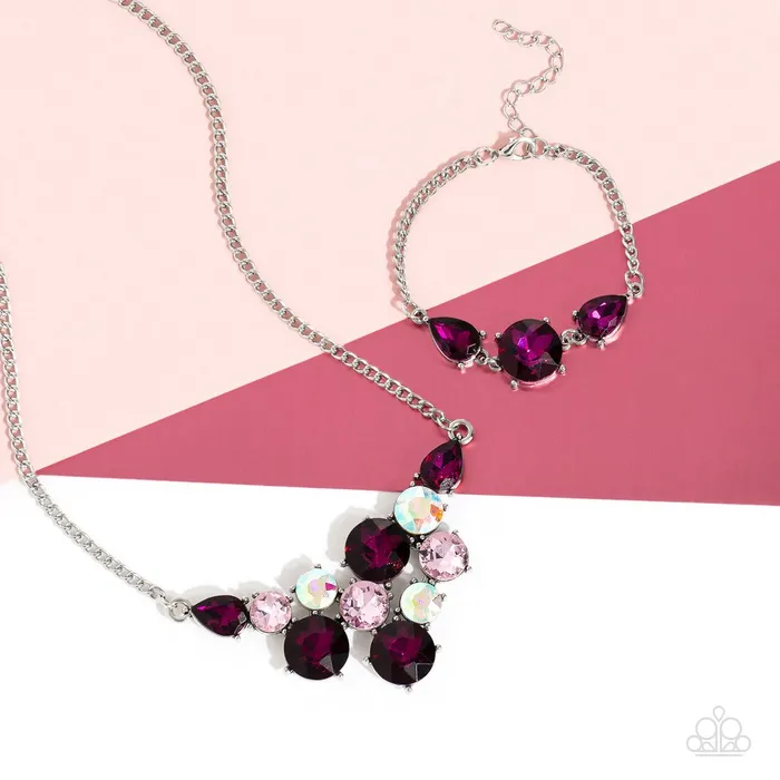 Bracelets Paparazzi Jewelry Paparazzi Bracelet Twinkling Trio Pink Bracelets Paparazzi Jewelry Paparazzi Bracelet Twinkling Trio Pink