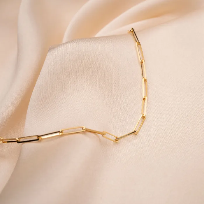 Bracelets RG 14k Gold Medium Rectangle Bracelet