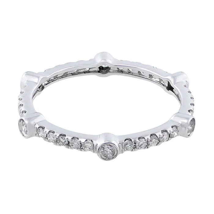 CJ Charles Jewelers Rings 18k White Gold 043ctw Diamond Eternity Band