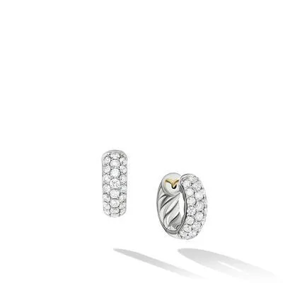 David Yurman 5mm Micro Huggie Earrings David Yurman Earrings