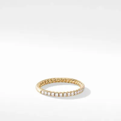David Yurman David Yurman 185mm Diamond Band Ring Rings