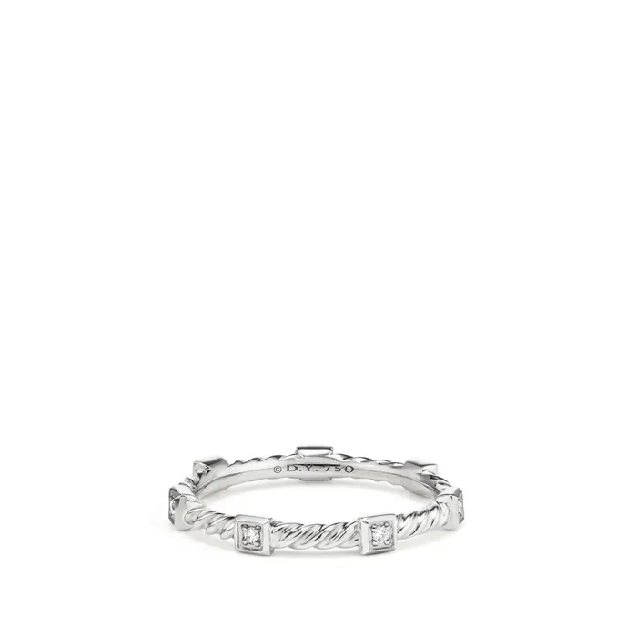 David Yurman Rings David Yurman 2mm Cable Stack Band Ring