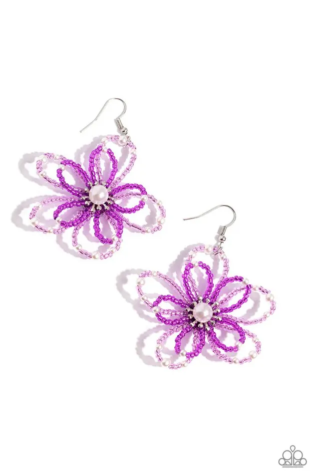 Earrings Paparazzi Earring PEARL Crush Purple Paparazzi Jewelry Earrings Paparazzi Earring PEARL Crush Purple Paparazzi Jewelry