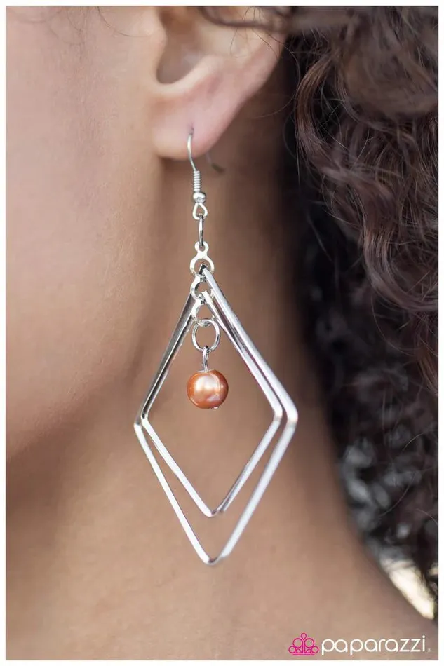 Earrings Paparazzi Jewelry Paparazzi Earring A Saving Grace Orange
