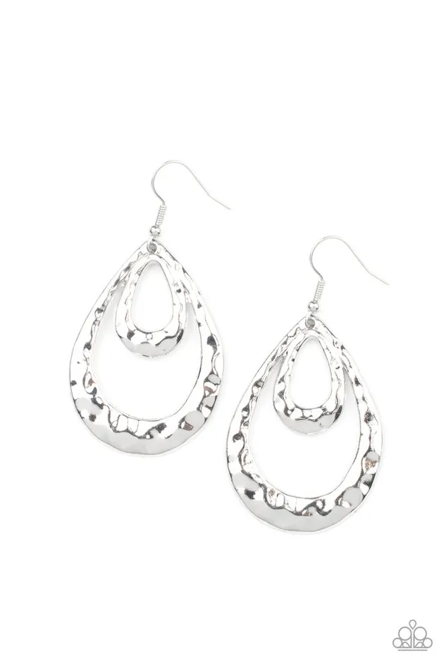Earrings Paparazzi Jewelry Paparazzi Earring Museum Muse Silver