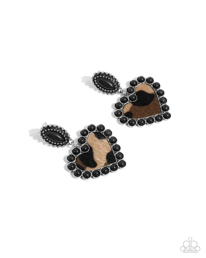 Earrings Paparazzi Jewelry Paparazzi Earring Whimsical Wrangler Black Earrings Paparazzi Jewelry Paparazzi Earring Whimsical Wrangler Black