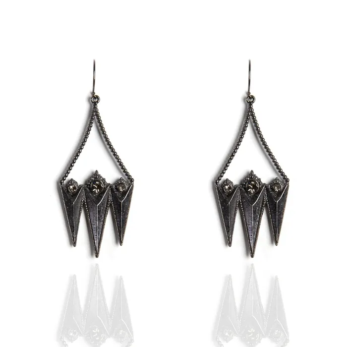 Earrings Virgins Saints Angels Electra Rays Hook Earrings