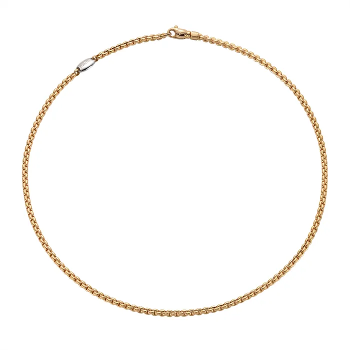 FOPE Fope 18K Yellow Gold Eka Collection Necklace 18 inch Necklaces