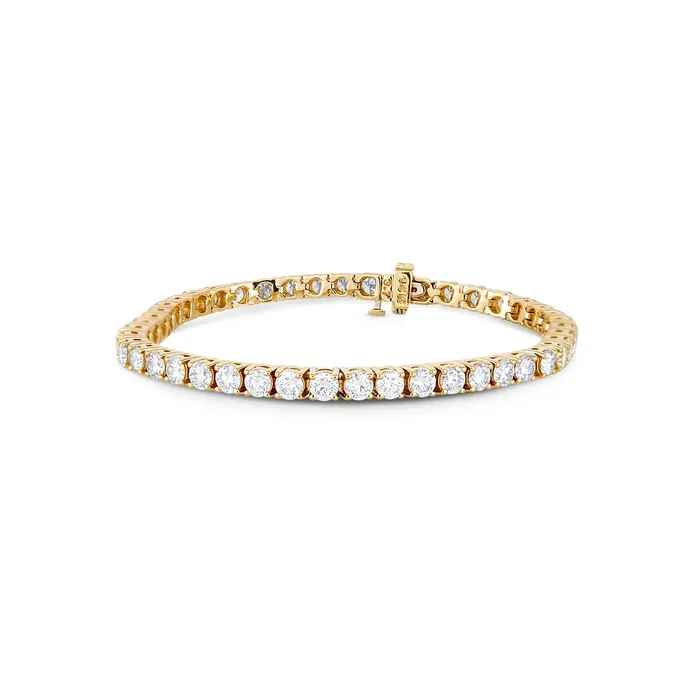 Meierotto Jewelers Bracelets 14K Yellow Gold Diamond Tennis Bracelet