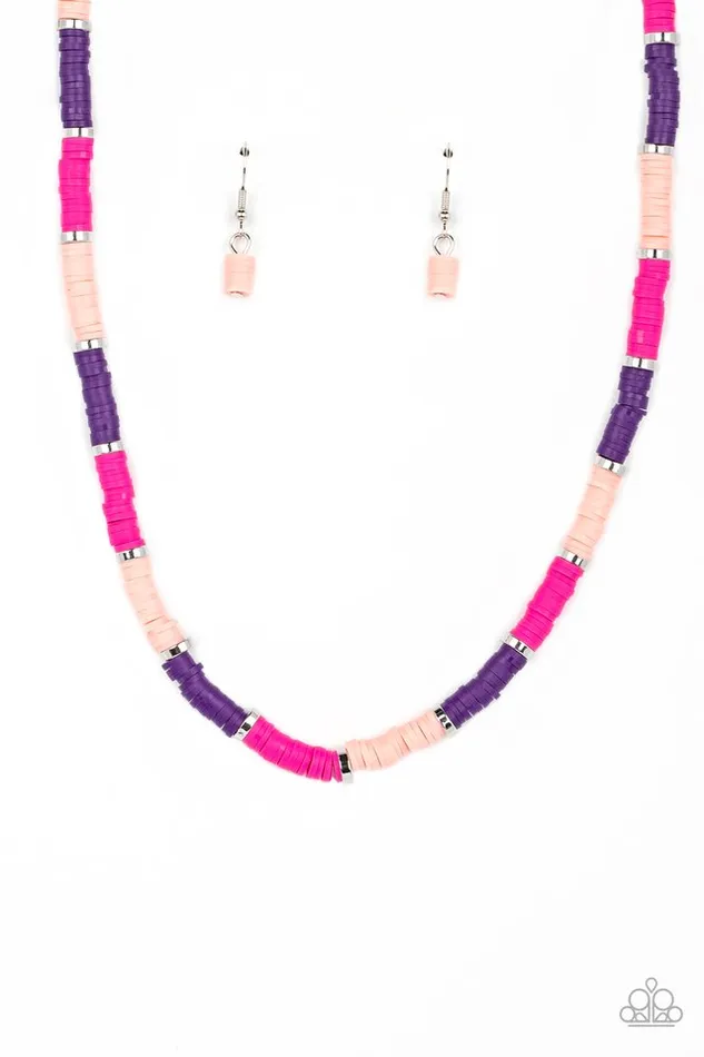 Necklaces Paparazzi Jewelry Paparazzi Necklace Rainbow Road Pink