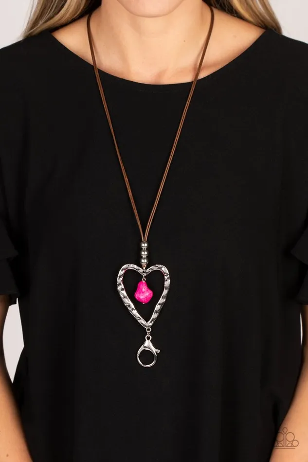 Necklaces Paparazzi Jewelry Paparazzi Necklace Santa Fe Sweetheart Pink Necklaces Paparazzi Jewelry Paparazzi Necklace Santa Fe Sweetheart Pink