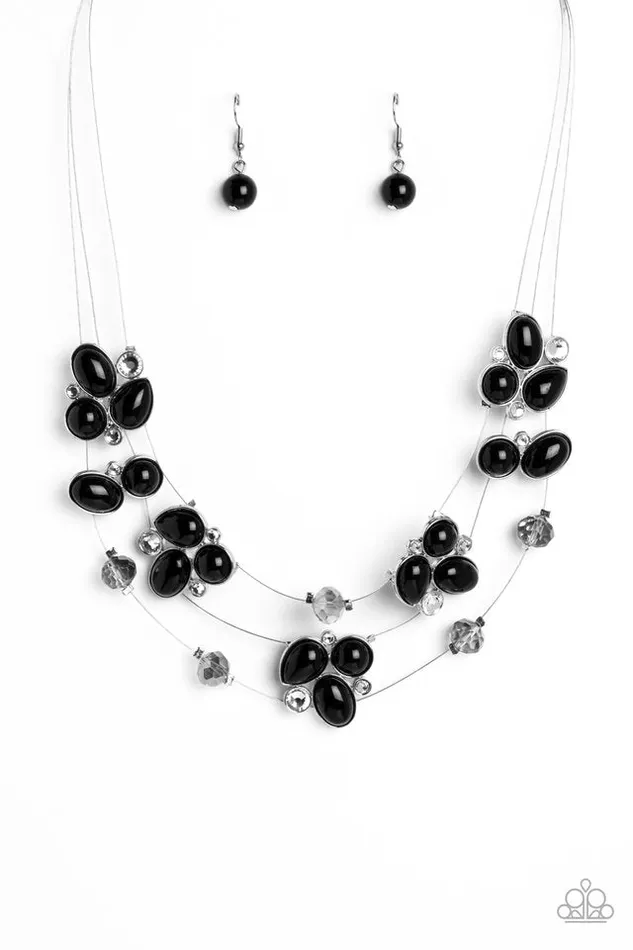 Necklaces Paparazzi Jewelry Paparazzi Necklace Snow Angels Black Necklaces Paparazzi Jewelry Paparazzi Necklace Snow Angels Black