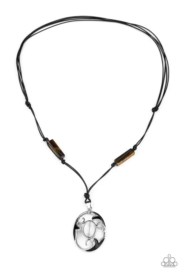 Necklaces Paparazzi Jewelry Paparazzi Necklace Tidal Talisman Brown