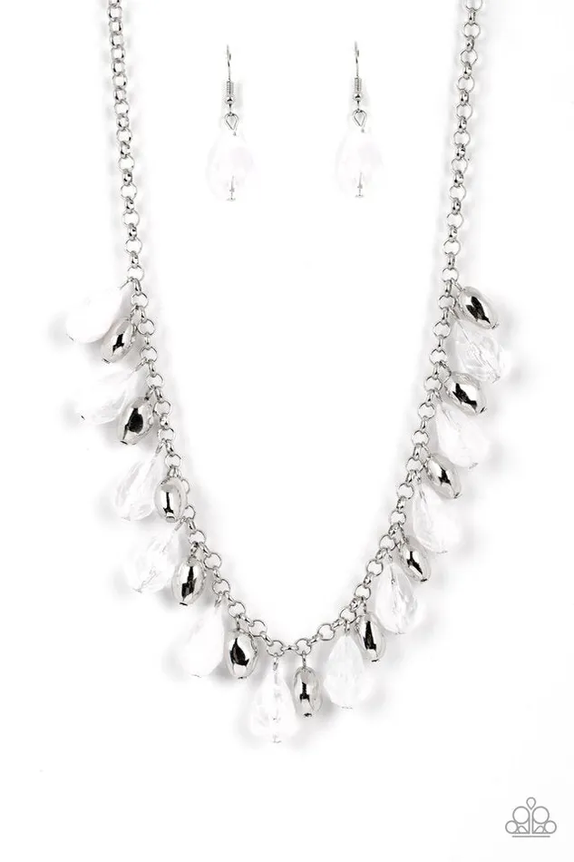 Necklaces Paparazzi Necklace Summertime Tryst White Paparazzi Jewelry Necklaces Paparazzi Necklace Summertime Tryst White Paparazzi Jewelry