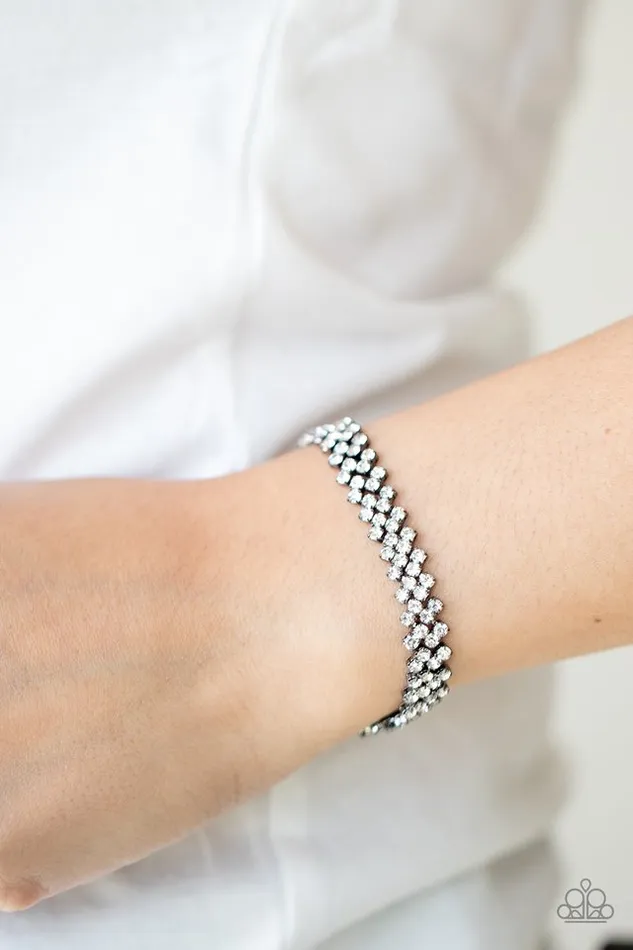 Paparazzi Bracelet Chicly Candescent Black Paparazzi Jewelry Bracelets